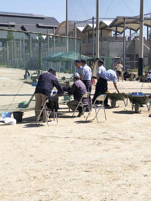 審判の皆さま、ご苦労様です