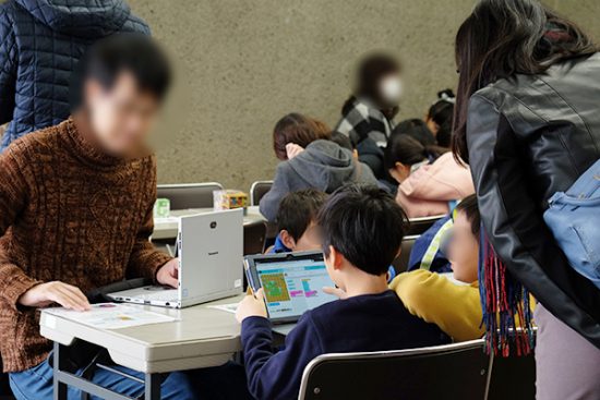 子どもたちも、お父さんも楽しそうでした。