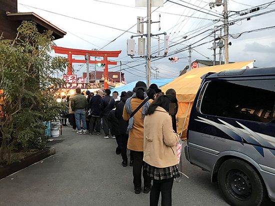 毎年恒例!東京カステラの大行列。